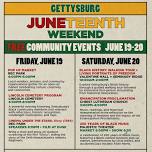 Juneteenth 2026 in Gettysburg