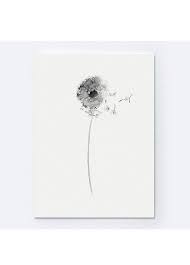 Abstract Black And White Flower Art Dandelion Set Of 2 Floral Art Print Gray Flower Black And Etsy Floral Prints Art Abstract Flowers Minimalist Painting