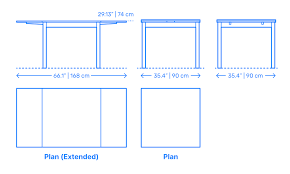 Gather around the table and hear the family news, play a game, help with homework or set your stuff down. Ikea Bjursta Extendable Table Dimensions Drawings Dimensions Com