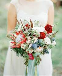 Maybe you would like to learn more about one of these? Boho Bridal Bouquet Red White King Protea Red Roses Red Dahlias White Ranunculus Peach English Garden Rose Flower Bouquet Wedding Wedding Bouquets Bouquet