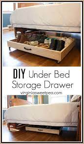 Diy Under Bed Storage Drawer Under Bed Shoe Storage Bedroom Storage For Small Rooms Diy Storage Bed
