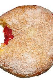 Nyt Cooking Where Doughnut Shops Tend To Rely On Fluorescent Red Sickly Sweet Jelly You Are Free To Use Jelly Or Ja Jelly Doughnuts Recipes Doughnut Recipe
