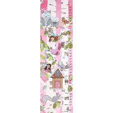 Oopsy Daisy Growth Chart Birch Tree Fairies 12x42 By