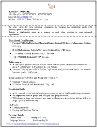 Fresher Cabin Crew Resume Sample