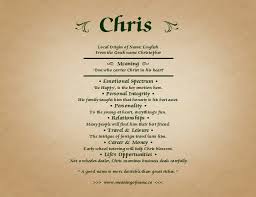 Baby name encyclopedia from the baby name wizard: Meaning Of Name Chris Names With Meaning Great Quotes Names