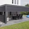 Originally, a pergola was beams projecting from an exterior wall on a house and was supported by columns or pillars. 1