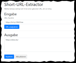 However, for opera, you can use the bit.ly extension on the chrome web store and not on the opera web store. Original Link Von Bit Ly Adressen Herausfinden Ekiwi Blog De