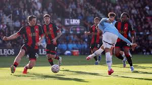 Bournemouth 1-2 Man City: Visitors come from behind to reach FA Cup  semi-finals | Football | Metro News