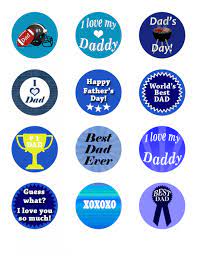 Father's day 1964 and jim bunning's perfect game. Free Printable Father S Day Cupcake Toppers Fathers Day Cupcakes Birthday Cake Topper Printable Happy Fathers Day Cake