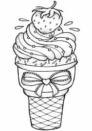 Triple decker ice cream cone coloring pages. Free Easy To Print Ice Cream Coloring Pages Tulamama