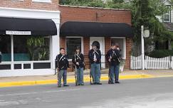 Civil War Camp and Bank Raid Reenactment