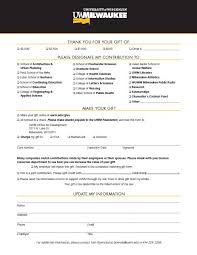 In addition to the receipts consumers typically receive from vendors and. Advancing Uwm Printable Giving Form