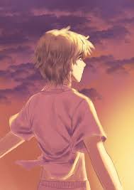 Gambar anime keren pensil romantis. Boy Sunset Manga Free Image On Pixabay