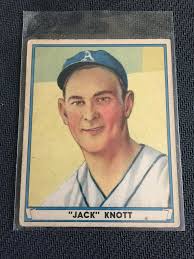 1941 Play Ball Baseball #68 Jack Knott VG-EX Condition Original