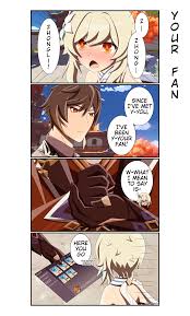 Lumine is a main character from the genshin impact fandom. Genshin Impact Your Fan By Sallaria On Deviantart
