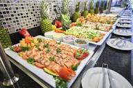 The Theater Buffet - Restaurant - Picture of Hotel Riu Plaza New ...