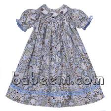 Pretty Smocked Sheep Bishop Dress Bb849 Feature Nice Girl Smocked Sheep Bishop Dress On Easter Holid Girls Smocked Dresses Smocked Clothes Childrens Clothes