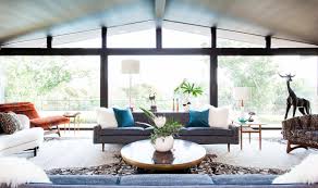 The mid century modern living room and dining room. Mid Century Modern Living Room Ideas