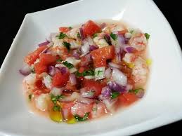 Ceviche De Gamba Roja Con Sandia Receta De Juanbamuller Receta Ceviche Recetas Tapas Recetas De Comida