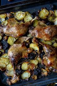 Christmas Duck Confit With Roast Potatoes Chestnuts Plums And Star Anise Meike Peters Eat In My Kitchen Duck Recipes Duck Confit Baked Duck Recipes