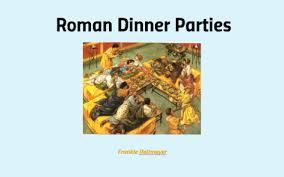 Where the dinner parties of our parents' generation might've required a guest list and seating arrangements and color schemes, roman recoils at all of these suggestions. Roman Dinner Parties By Frankie Reitmeyer