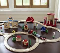 Pin By Geeky Girly On Thomas The Train In 2020 Wooden Train Set Wooden Train Toy Trains Set
