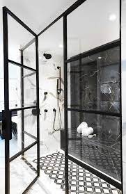 Maybe you would like to learn more about one of these? Black Marble Shower Accent Wall Contemporary Bathroom