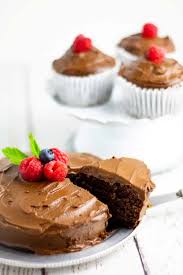 I used a toaster broiler oven, baked at 350c at approx 35 mins each cake. Chocolate Vegan Cake Sugar Free Eatplant Based