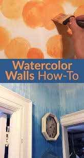 Maybe you would like to learn more about one of these? Diy Watercolor Painted Wall Wall Painting Diy Watercolor Painting Watercolor Mural