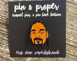 Snoop Enamel Pin