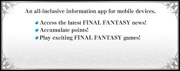 Updated on mar 17, 2021. Final Fantasy Portal App Square Enix