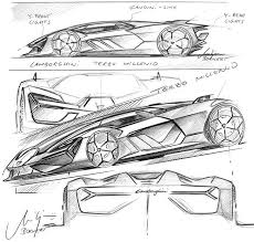 The Car Design Review Interviews Mitja Borkert Lamborghini Car Design News Croquis Voiture Lamborghini Carnet De Dessin