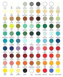 Paints 8 Paint Colour Chart Interlux Perfection Colors