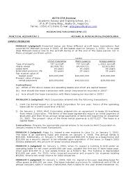 Accounting For Leases Handouts Final Lease Present Value