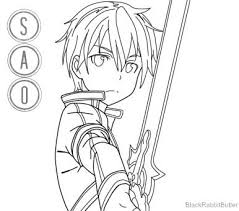 Maybe you would like to learn more about one of these? Kirito Sword Art Online Coloring Pages Online Art Online Coloring Pages Sword Art