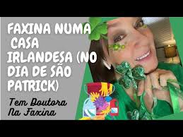 Faxinando uma CASA IRLANDESA no DIA DE SÃO PATRICK! 🍀☘️