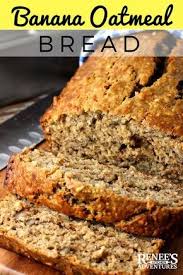 Easy Banana Oatmeal Bread Renee S Kitchen Adventures A Better For You Healthier R Banana Bread Recipe Healthy Easy Banana Bread Recipe Oatmeal Banana Bread