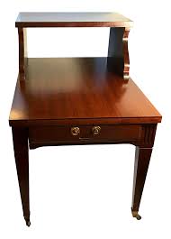 Mersman was a family owned business and mass produced coffee tables, end tables, and dinning tables. Mid Century Modern Mersman Step Side Table Chairish