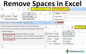 Press ctrl + g to open the go to dialog box and then select special. Remove Space In Excel Leading Trailing Blank Extra Spaces