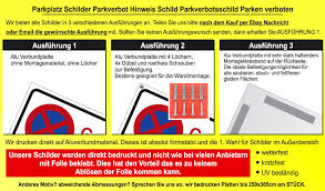 We did not find results for: Parken Verboten Schild Parkverbotsschild Privatparkplatz Parkplatz Schilder Ebay