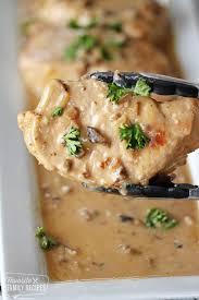 Serve pressure cooker pork chops with rice, for example cilantro lime rice. Instant Pot Pork Chops And Gravy Favorite Family Recipes