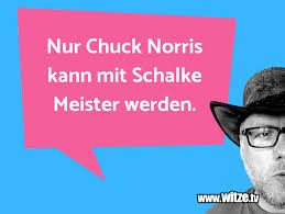 André breitenreiter macht ein praktikum bei borussia dortmund. Nur Chuck Norris Kann Mit Schalke Meister Werden Lustige Witze Und Spruche Www Witze Tv
