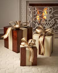 Three Metal Nesting Gift Boxes Christmas Wood Christmas Crafts Christmas Decorations