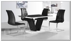54 Reference Of Small Round Black Dining Table And 4 Chairs In 2020 Black Glass Dining Table Dining Furniture Sets Dining Chairs