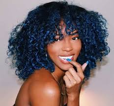 Weave hairstyles do not have to be a single color but can combine lowlights and highlights like this fantastic combination of blue hair color. 115 Weave Hairstyles For 2020 That Work On Anyone