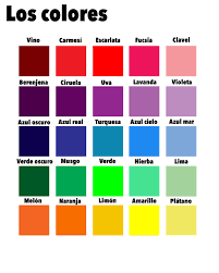 There Are So Many Different Colours What Is Your Favourite Learnspanish Learning Spanish Teach Yourself Spanish Spanish