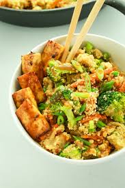 Heat the oil and put this mixture in a sprinkled way and cook in medium flame till golden brown and crisp. 20 Minute Cauliflower Rice Stir Fry From The Fitchen