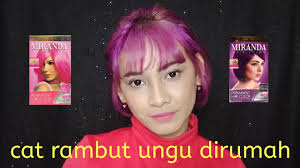 Check spelling or type a new query. Cat Rambut Ungu Sendiri Di Rumah Miranda Purple Dan Pink Youtube