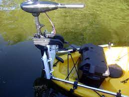 Universal Trolling Motor Bracket For Your Kayak Or Canoe Inflatable Kayak Kayaking Fishing Boat Accessories