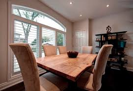 Tree trunk dining room tables. Reclaimed Elm Live Edge Dining Table Contemporary Dining Room Toronto By Urban Tree Salvage Houzz